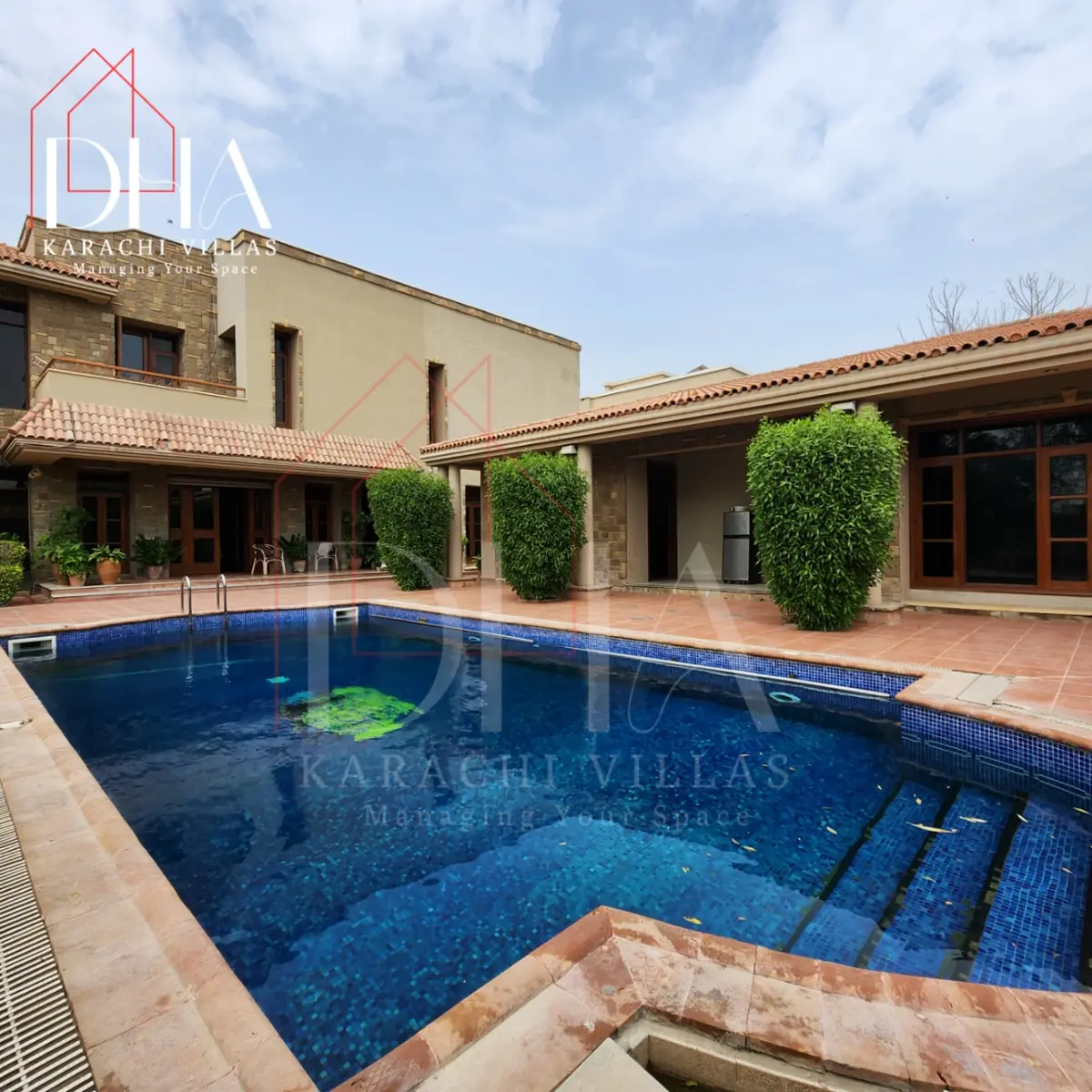 Furnished, 6 bed, with an annexe house, DHA Phase 6 — listing ID KT4925